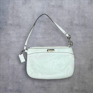 White Coach Wristlet